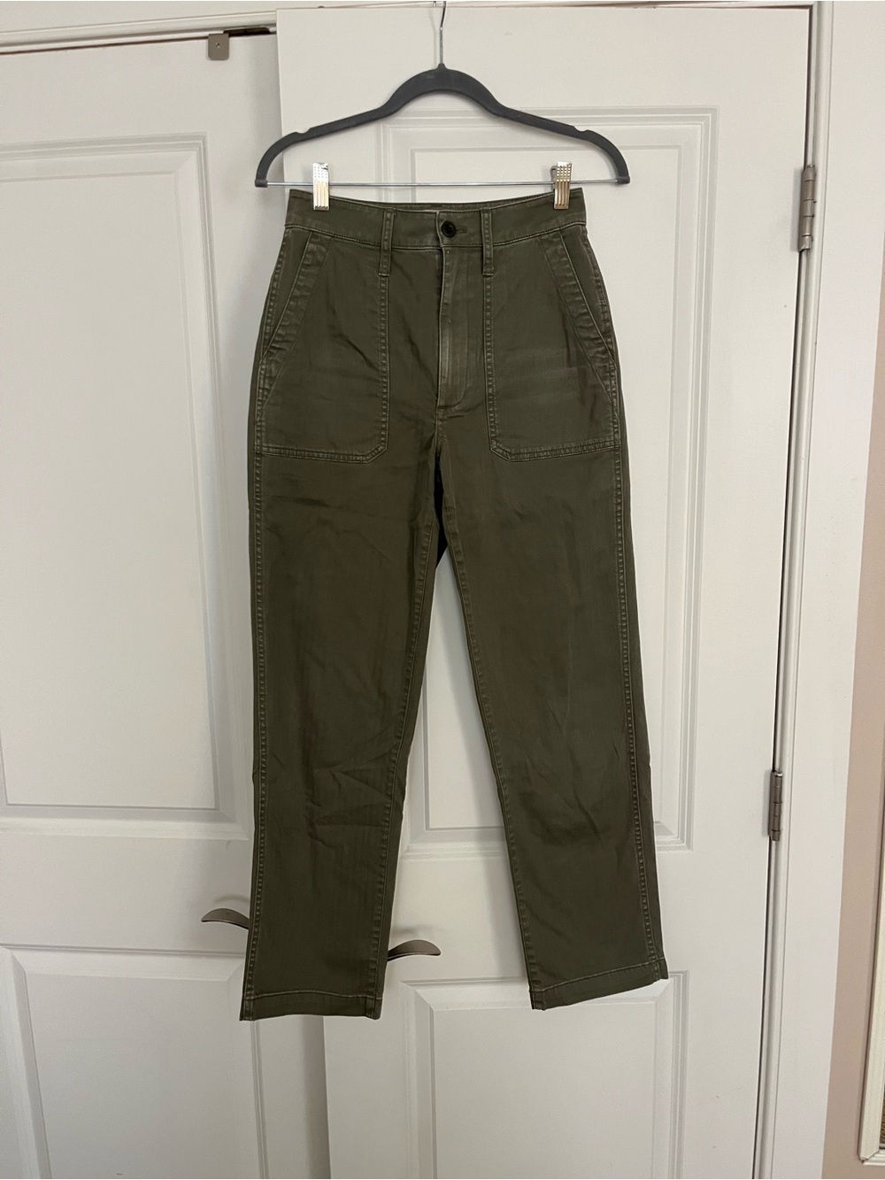 Madewell Carpenter Green Utility Pants